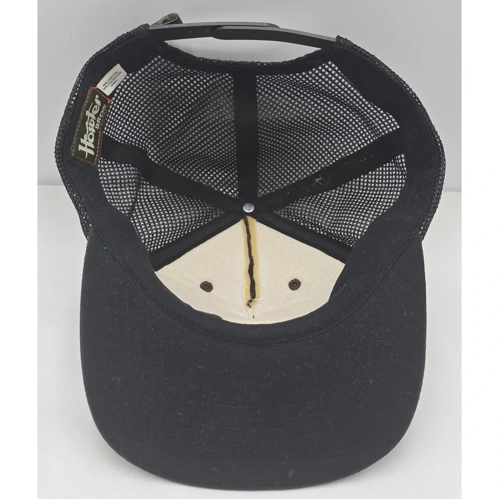 Howler Brothers Trucker Hat‎ Black Mesh Foam Snapback Osprey Prey Patch